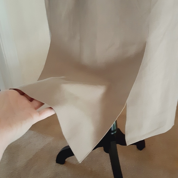 Talbots 37% Wool Lined Beige Skirt - Picture 6 of 9